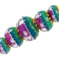 Rio De Janeiro Glossy Graduated Roundel Bead Strand (5 Pcs) 7 Rio De Janeiro Glossy Graduated Roundel Bead Strand (5 Pcs) -fiber optics 4 sale 0360b7288f4365eb1c592869a991bdaefbdb7253 00493.1708592446