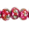 Pink Cherry Treasures Roundel Bead Strand (7 Pcs) -fiber optics 4 sale 0de0f509a876333d94aada8e1757d2183b8e6f6b 07377.1708592455