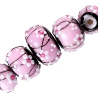 Cherry Blossom Graduated Roundel Bead Strand (5 Pcs) -fiber optics 4 sale 159bec76208b90470f794df89ea971e244c2dd65 88283.1708592463
