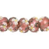 Ivory Mist Flower On Coral Rondelle Bead Strand (7 Pcs) -fiber optics 4 sale 2ce31b68c601beb18bb5f09f71b2aa2b5dbe704e 37258.1708592422