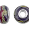 Bright Pink And Purple Silver-Lined Lampwork Roundel Bead -fiber optics 4 sale 506eafd83a88bb22b236c33b6908f3d14100c6a0 85763.1708592443