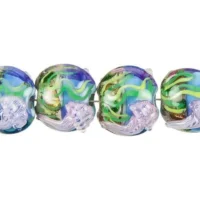 Sea Jellies Lentil Bead Strand (4 Pcs)