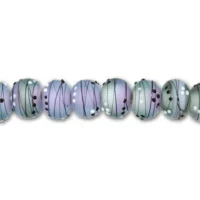 Lilac Tea Party Roundel Bead (8 Pcs) Strand -fiber optics 4 sale 6b654cc19a93f9b45fb84dbbc56516a3d4de76bf 16563.1708592464