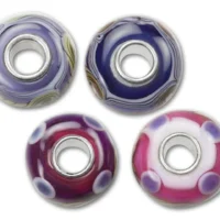 Bright Pink And Purple Silver-Lined Lampwork Roundel Bead -fiber optics 4 sale 8ef6835bb5ffca012cf7227e9f1f85bc1927ec88 52867.1708592443