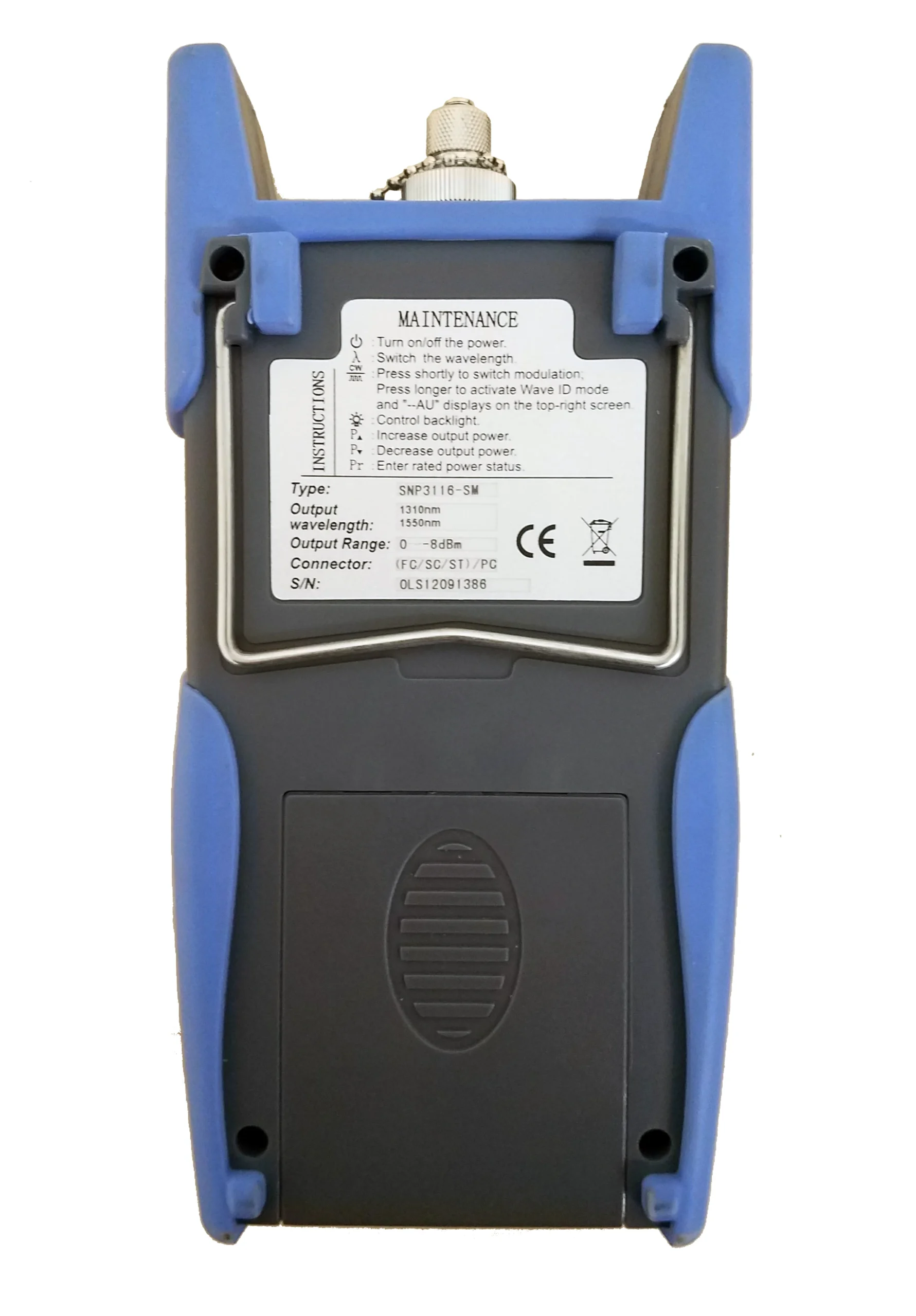 Dual 1310/1550nm Laser Light Source In One Unit With FC Adapter 8 Dual 1310/1550nm Laser Light Source In One Unit With FC Adapter - Image 6