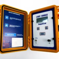 Ruggedized 1310/1550nm Laser Light Source With FC Adapters -fiber optics 4 sale 9087 0000 1