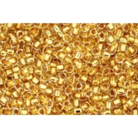 TOHO Glass Seed Bead, Size 15, 1.5mm, 24K Gold-Lined Crystal (Tube) -fiber optics 4 sale 9e30729c7a3a37b111c2051e5627c51990371a12 47115.1708678657