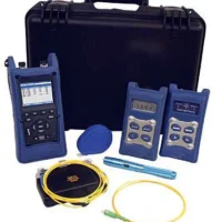 SM OTDR With Pulse Boxes, VFL, PM & Dual Light Source, Connector Cleaner & Hard Case