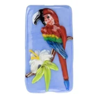 Red Parrot Kalera Focal Bead -fiber optics 4 sale b345afa56a62af38c6ef0a7384cbaab78e73930f 38304.1708592440