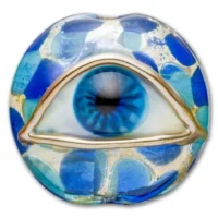 Blue Eyed Focal Bead -fiber optics 4 sale bee2d36f01d06f90731ac48f655334b973d37eff 36920.1708592461