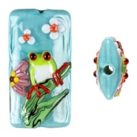 Happy Frog Kalera Focal Bead