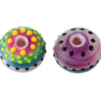 Rio De Janeiro Matte Roundel Bead Strand (7 Pcs) -fiber optics 4 sale fdfd9e6dad192edab9a0b2f309c613291fc168b6 77096.1708592422