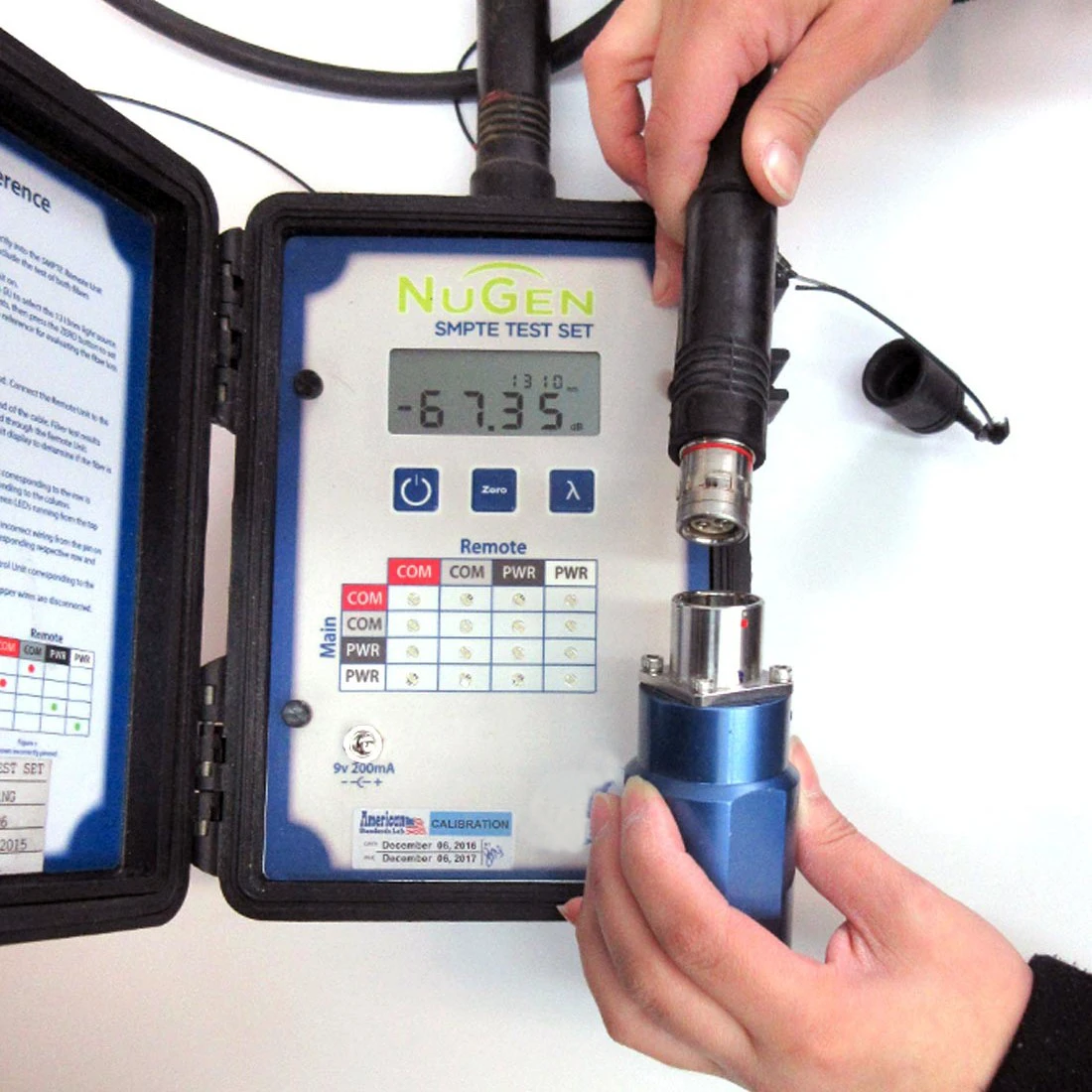 Ruggedized Handheld SMPTE Test Set 4 Ruggedized Handheld SMPTE Test Set - Image 2